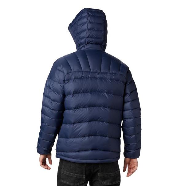 Columbia Centennial Creek Down Jacket Navy For Men's NZ19350 New Zealand